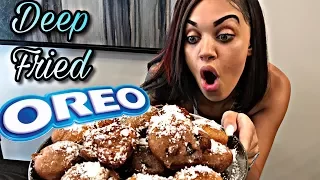 HOW TO MAKE FRIED OREOS | COOKING WITH THE PRINCE FAMILY (PART 20)