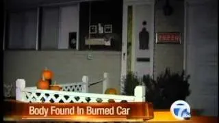 80-year-old woman's body found in burned out car