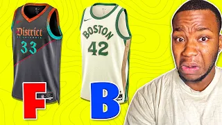 We Graded More AWFUL 2024 NBA City Jerseys