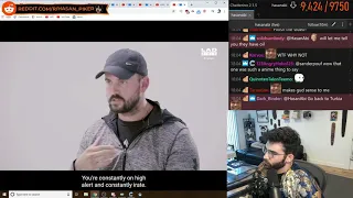 Hasan Reacts to "Old Soldier Meets Young Soldier" by LADbible