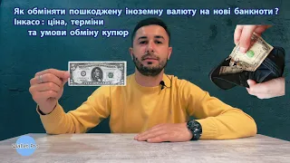 Як обміняти пошкоджену іноземну валюту на нові банкноти? Інкасо: ціна, терміни та умови обміну купюр