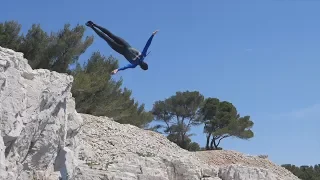 Robin Georges Red Bull Cliff Diving / FINA Highdving application (best highdives 2017) !