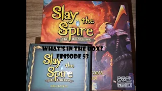 What's In the box? Ep53 Slay The Spire Board Game Collector's Edition Unboxing w/ Exclusive KS pack.