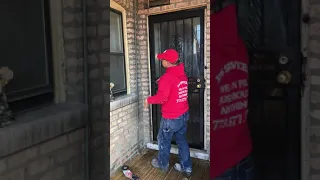 How to remove one way security screws from a security door