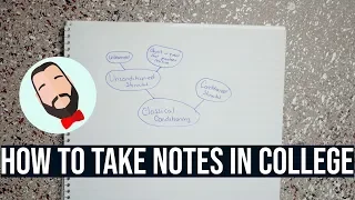 How to take notes in college!