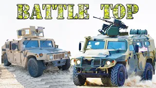 10 лучших ЛЁГКИХ БРОНЕАВТОМОБИЛЕЙ мира ⭐ Тигр, Humvee и KrAZ Spartan. Что круче ?