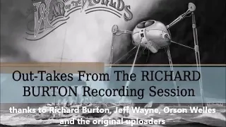 War of the Worlds   Richard Burton recording session outtake