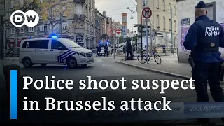 Brussels terror attack suspect killed by Belgian police | DW News