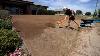 Lawn Renovation From Start To Finish // Scarify, Scalp, Core and Topdress