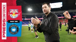 Sandro Schwarz "I'm very happy with these 3 points today." | New York Red Bulls vs. Charlotte FC