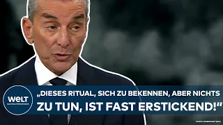 MICHEL FRIEDMAN: "Dieses Ritual, sich zu bekennen, aber nichts zu tun, ist fast erstickend!"