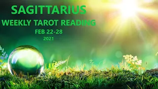 Sagittarius Weekly Tarot Reading ~ Feb 22-28, 2021 ~ DON'T PASS UP THIS OPPORTUNITY!