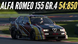 Gran Turismo 7: Daily Race Lago Maggiore West End Reverse | Alfa Romeo 155 Gr. 4 Hotlap [4K]