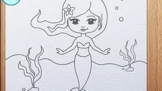 How to draw a Mermaid