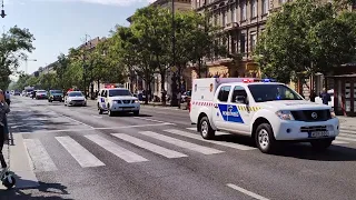 BRFK Felvonulás/ Police Car Parade in Budapest (2021.09.)