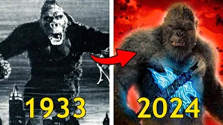 The 91 YEARS Evolution of KING KONG in Movies, Cartoons & TV (1933-2024)