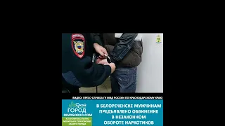 В Белореченске мужчинам предъявлено обвинение в незаконном обороте наркотиков