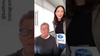 Katharine McPhee & David Foster - Theme song @ The Kat and Dave Show (5 April 2020) - Camera David