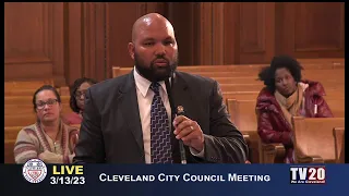 Cleveland City Council, March 13, 2023