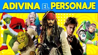 ️ Adivina 50 Personajes de Películas 🤔🧠🧐 | Adivina el Personaje | Trivia Películas | DiverTrivia ✅