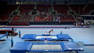 AZARIAN Sergei (RUS) - 2017 Trampoline Worlds, Sofia (BUL) - Qualification Trampoline Routine 2