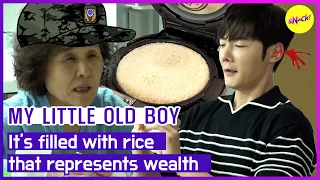 [MY LITTLE OLD BOY] It's filled with rice that represents wealth (ENGSUB)