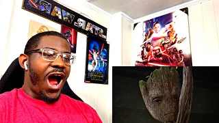 I am Groot - Groot's first steps - Reaction!