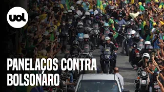 Moradores do Rio fazem panelaço contra passeata de Bolsonaro