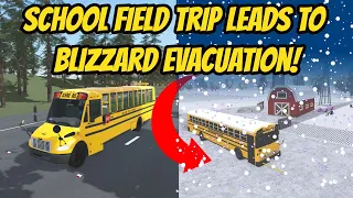 Greenville, Wisc Roblox l School Bus Trip Snow Storm Evacuation RP