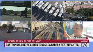 AMBA: 4 millones de personas sin colectivos; sin transporte público por el paro de la CGT