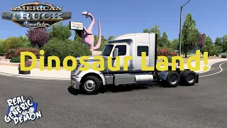 American Truck Simulator - Ep61: Dinosaur Land!