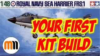 Making Your First Model Kit - Beginners Step-by-step build of the Tamiya FRS1 Sea Harrier