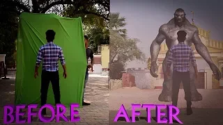 Making of Super hero__Before and after VFX