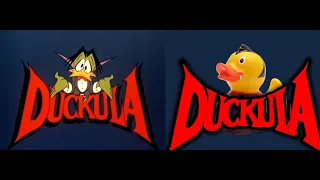 Count Duckula Intro Recreated Using Only Stock Footage