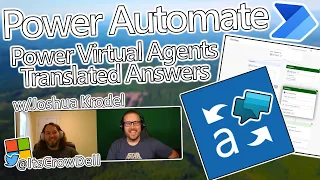 Power Automate Tutorial - Translate Power Virtual Agents Responses