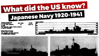 What did the US know about the Japanese Navy?