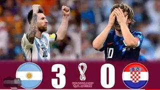 مباراة الانتقام؛ الارجنتين وكرواتيا 3_0🔥 نصف نهائي كأس العالم تعليق"حفيظ دراجي"4k