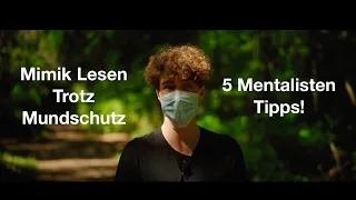 Mimik Lesen trotz Mundschutz: 5 Tipps // Mimik und Gestik Deuten // Mentalist Timon Krause