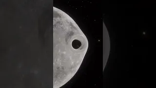 A Wormhole Next to the Moon...