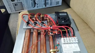 Unboxing Rheem Tankless Water Heater