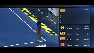 Nia Dennis's Last Floor Routine