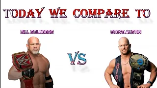 Bill Goldberg VS Stone Cold Steve Austin Wrestling Statistics Comparison video | Comparison video |