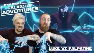 Galaxy Of Adventures: Luke Vs Emperor Palpatine: Rise To Evil - Reaction!