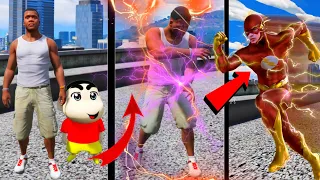 FRANKLIN BECAME IRON MAN TO SAVE FRANKLIN FROM SIREN HEAD in GTA 5 ....( GTA 5 MODS )