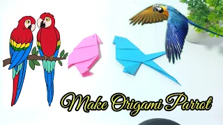 Making an Origami Parrot | Easy Ways to Make Origami Parrots