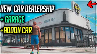 GTA 5 - How To Install Mosley's Auto Service & Dealership With Addon Cars Premium Deluxe Motorsport