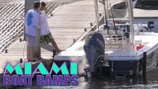 How To Blow Your Motor At The Ramp!! | Miami Boat Ramps | Boynton Beach