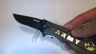 Tac-Force TF-525AR Spring Assist Tactical Folding Knife Product Video