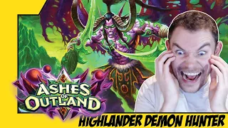 The BEST Demon Hunter Deck | Highlander Demon Hunter | Ashes of Outlands