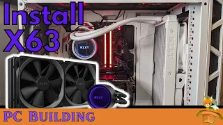 Liquid CPU Cooler Installation | NZXT Kraken X63 (280mm)